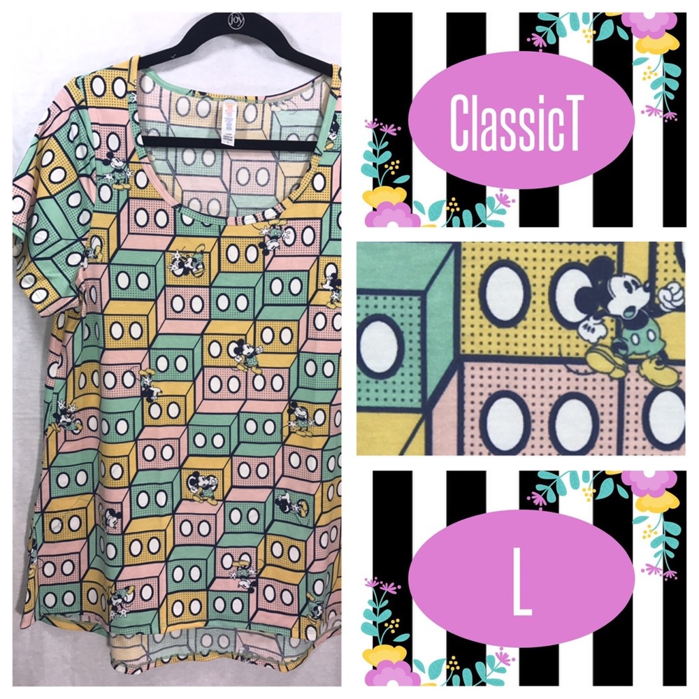 LuLaRoe Disney Classic t Large